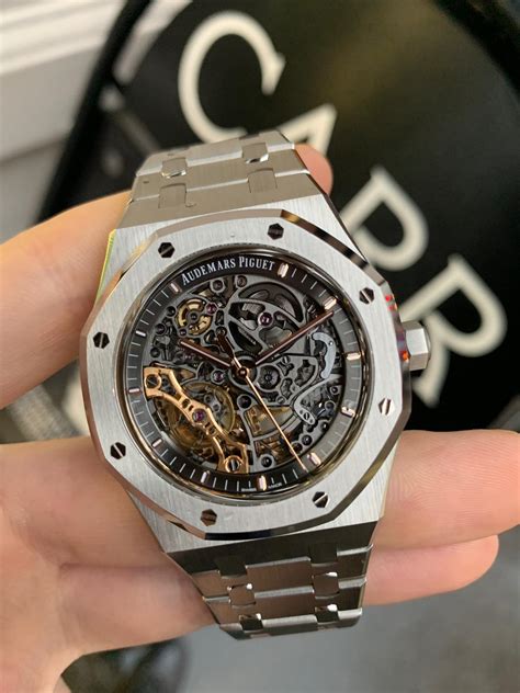 audemars piguet steel|Audemars Piguet skeleton watches.